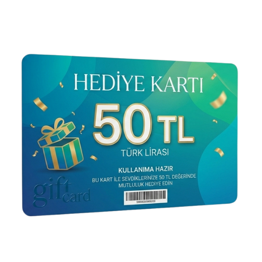 Bir Sonraki Siparişinizde 50 TL Hediye